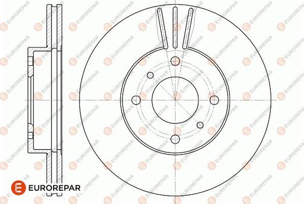 EUROREPAR 1667858280 - Bremžu diski autospares.lv