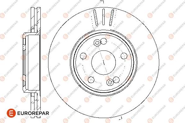 EUROREPAR 1667858780 - Bremžu diski www.autospares.lv