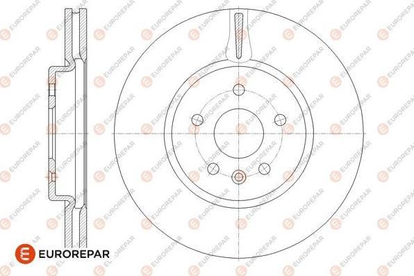 EUROREPAR 1667864080 - Bremžu diski autospares.lv