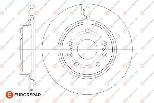 EUROREPAR 1667864780 - Bremžu diski www.autospares.lv