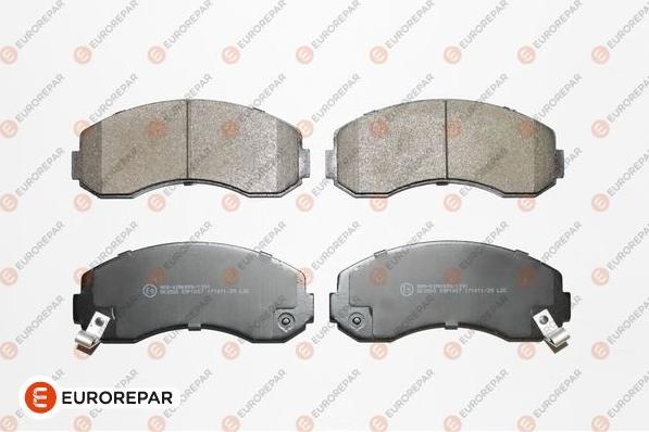 EUROREPAR 1667815080 - Bremžu uzliku kompl., Disku bremzes www.autospares.lv