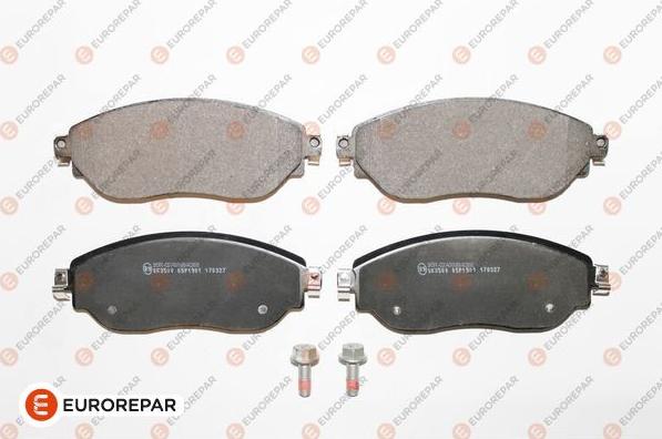 EUROREPAR 1667816980 - Bremžu uzliku kompl., Disku bremzes www.autospares.lv