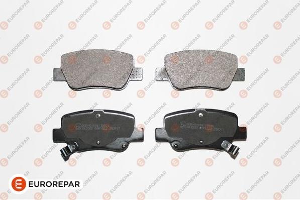 EUROREPAR 1667811880 - Bremžu uzliku kompl., Disku bremzes www.autospares.lv