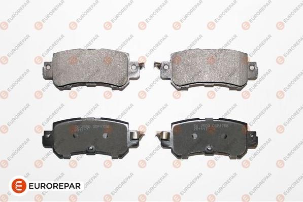 EUROREPAR 1667812680 - Brake Pad Set, disc brake www.autospares.lv