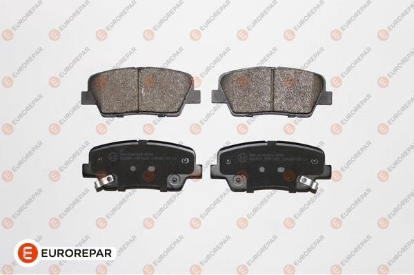 EUROREPAR 1667812180 - Bremžu uzliku kompl., Disku bremzes www.autospares.lv