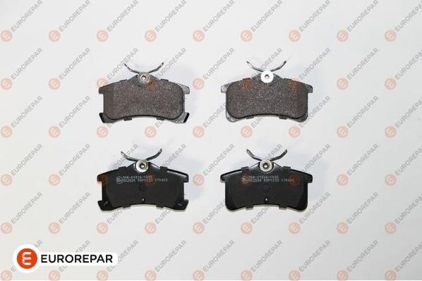 EUROREPAR 1667812780 - Bremžu uzliku kompl., Disku bremzes www.autospares.lv