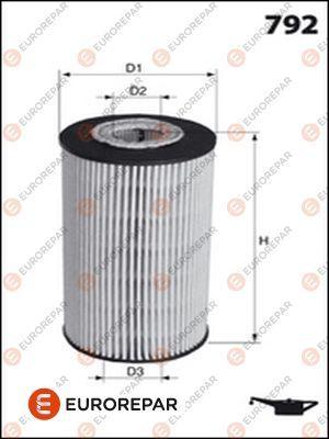 EUROREPAR E149159 - Oil Filter www.autospares.lv