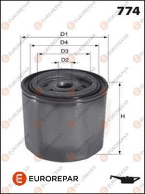 EUROREPAR E149219 - Oil Filter www.autospares.lv