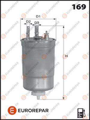 EUROREPAR 1613723780 - Degvielas filtrs www.autospares.lv