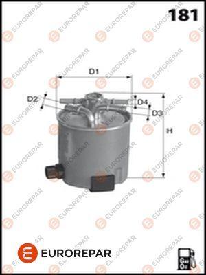 EUROREPAR 1609692780 - Degvielas filtrs www.autospares.lv