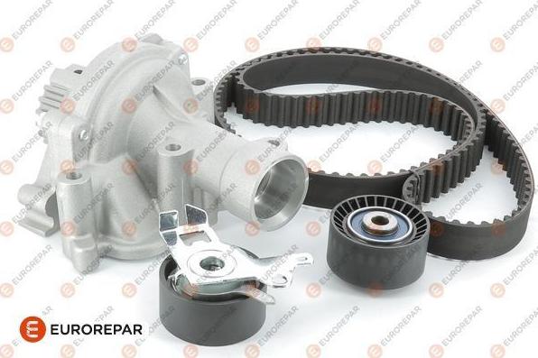 EUROREPAR 1609120680 - Водяной насос + комплект зубчатого ремня ГРМ www.autospares.lv