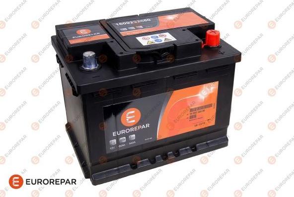 EUROREPAR 1609232680 - Starter Battery www.autospares.lv