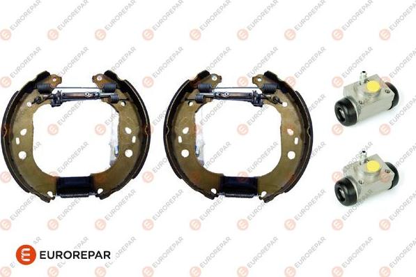 EUROREPAR 1619604580 - Комплект тормозных колодок, барабанные www.autospares.lv