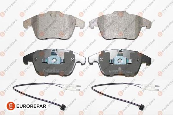 EUROREPAR 1619790280 - Bremžu uzliku kompl., Disku bremzes www.autospares.lv