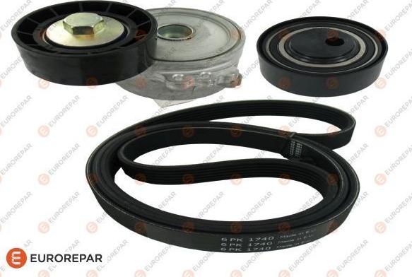 EUROREPAR 1616161080 - V-Ribbed Belt Set www.autospares.lv