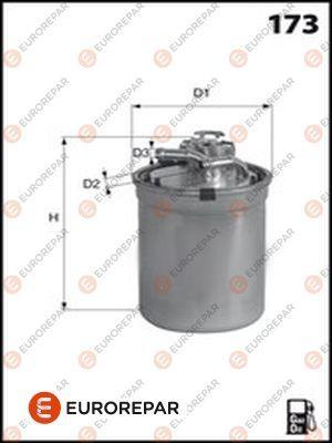 EUROREPAR 1616214880 - Degvielas filtrs www.autospares.lv