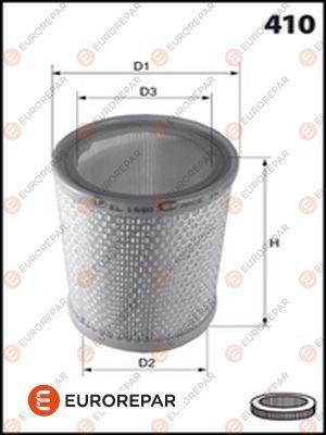 EUROREPAR 1611158280 - Air Filter, engine www.autospares.lv