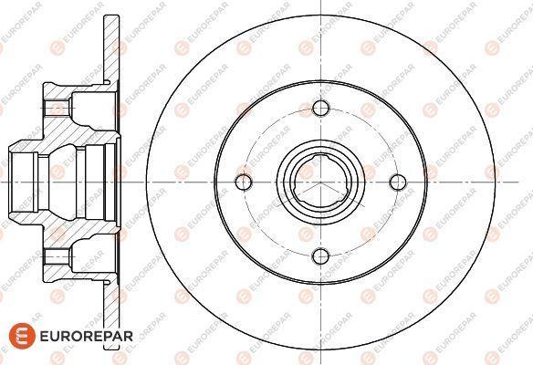 EUROREPAR 1618869180 - Bremžu diski autospares.lv