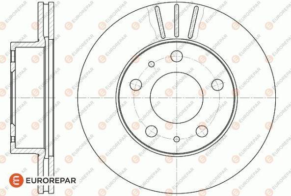 EUROREPAR 1618863880 - Bremžu diski autospares.lv