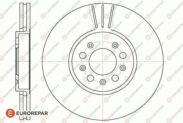 EUROREPAR 1618882980 - Bremžu diski www.autospares.lv