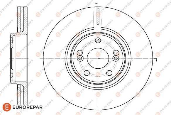 EUROREPAR 1618887980 - Bremžu diski www.autospares.lv