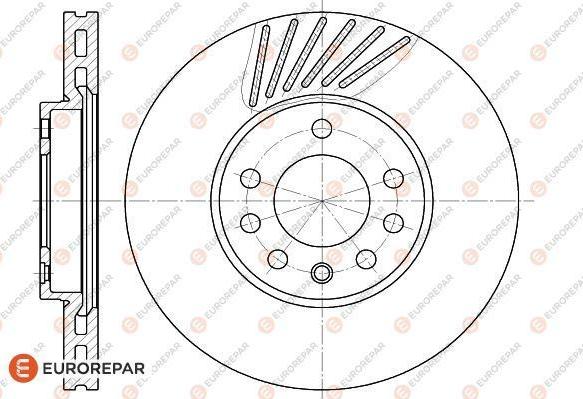 EUROREPAR 1618876780 - Bremžu diski www.autospares.lv