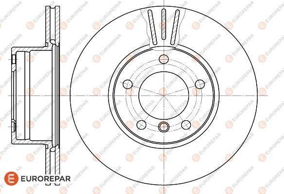 EUROREPAR 1618877680 - Bremžu diski www.autospares.lv