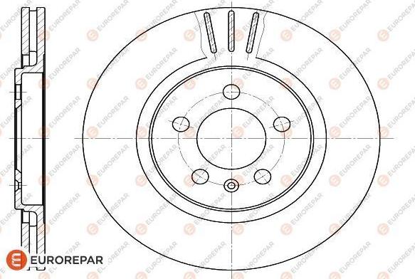 EUROREPAR 1618877880 - Bremžu diski www.autospares.lv