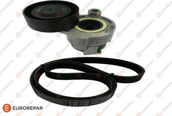 EUROREPAR 1612057580 - Поликлиновый ременный комплект www.autospares.lv