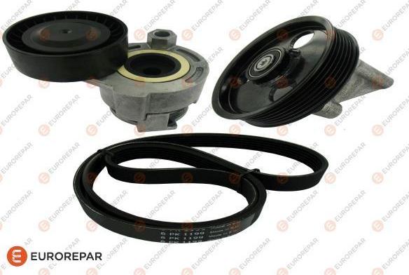 EUROREPAR 1612061280 - Поликлиновый ременный комплект www.autospares.lv