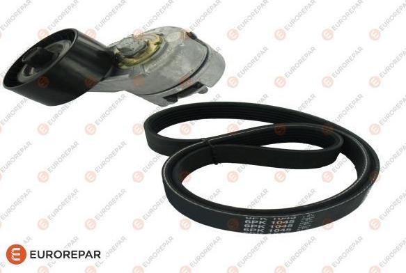 EUROREPAR 1612063580 - Поликлиновый ременный комплект www.autospares.lv