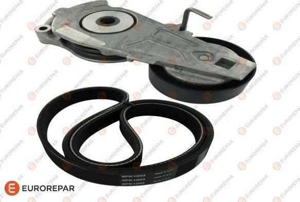 EUROREPAR 1612063380 - Ķīļrievu siksnu komplekts www.autospares.lv