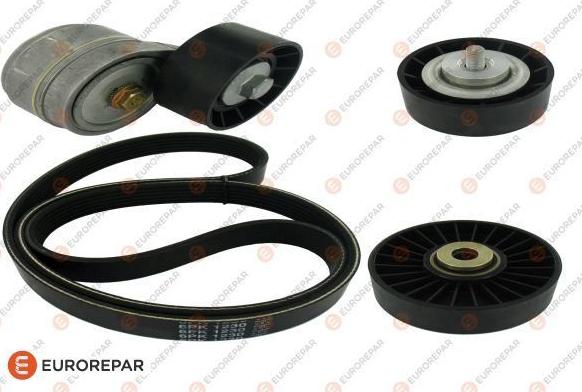 EUROREPAR 1612062880 - Поликлиновый ременный комплект www.autospares.lv