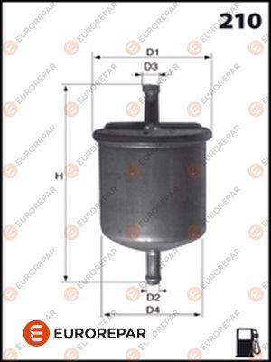 EUROREPAR 1612797980 - Degvielas filtrs www.autospares.lv