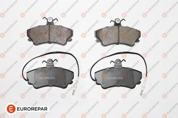 EUROREPAR 1617249080 - Bremžu uzliku kompl., Disku bremzes www.autospares.lv