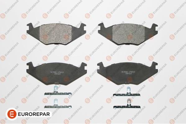 EUROREPAR 1617248180 - Brake Pad Set, disc brake www.autospares.lv