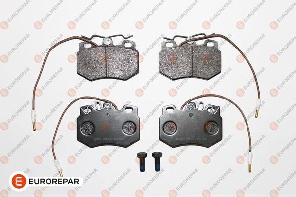 EUROREPAR 1617248380 - Bremžu uzliku kompl., Disku bremzes autospares.lv