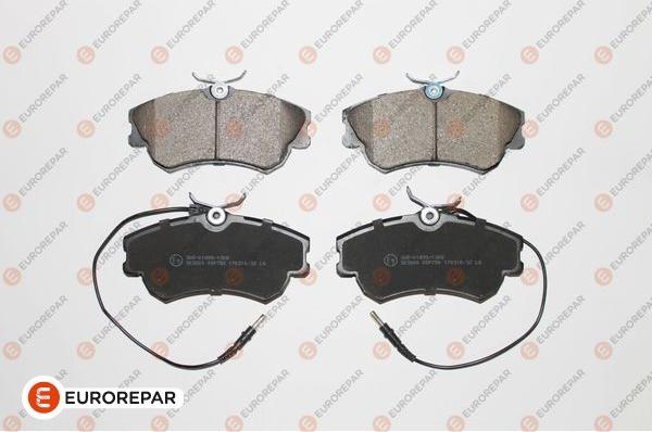 EUROREPAR 1617254680 - Bremžu uzliku kompl., Disku bremzes www.autospares.lv