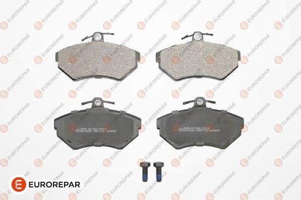 EUROREPAR 1617254280 - Bremžu uzliku kompl., Disku bremzes www.autospares.lv