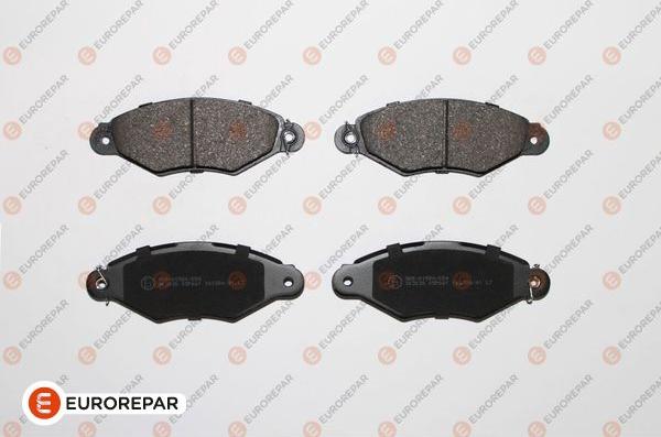 EUROREPAR 1617254780 - Bremžu uzliku kompl., Disku bremzes www.autospares.lv