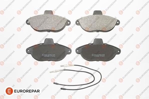 EUROREPAR 1617250580 - Brake Pad Set, disc brake www.autospares.lv