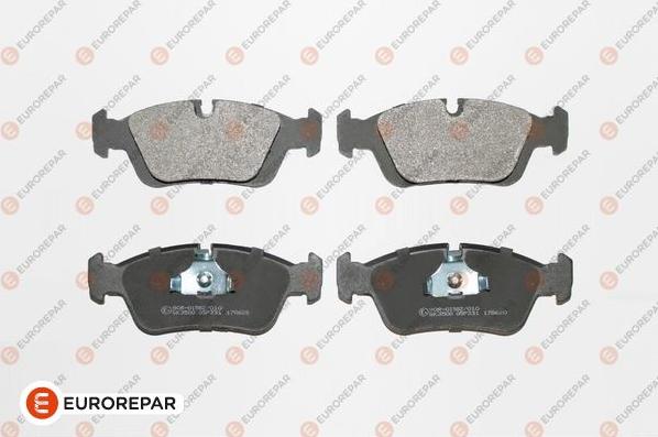 EUROREPAR 1617251480 - Brake Pad Set, disc brake www.autospares.lv