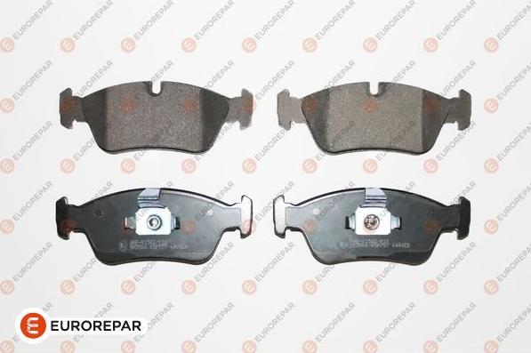 EUROREPAR 1617251580 - Bremžu uzliku kompl., Disku bremzes www.autospares.lv