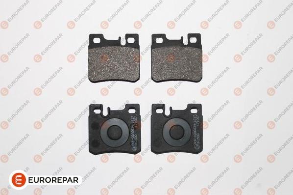 EUROREPAR 1617253480 - Bremžu uzliku kompl., Disku bremzes www.autospares.lv