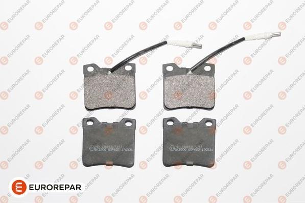 EUROREPAR 1617253380 - Bremžu uzliku kompl., Disku bremzes www.autospares.lv