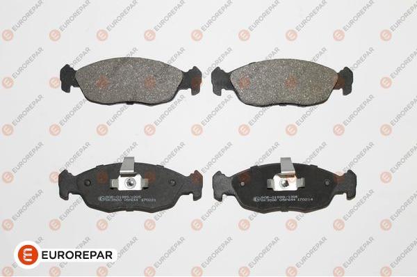 EUROREPAR 1617252480 - Bremžu uzliku kompl., Disku bremzes www.autospares.lv