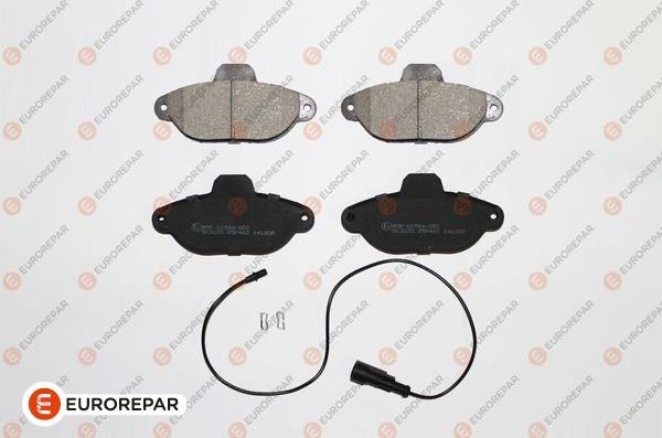 EUROREPAR 1617252680 - Brake Pad Set, disc brake www.autospares.lv