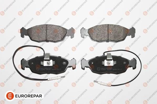 EUROREPAR 1617252380 - Brake Pad Set, disc brake www.autospares.lv