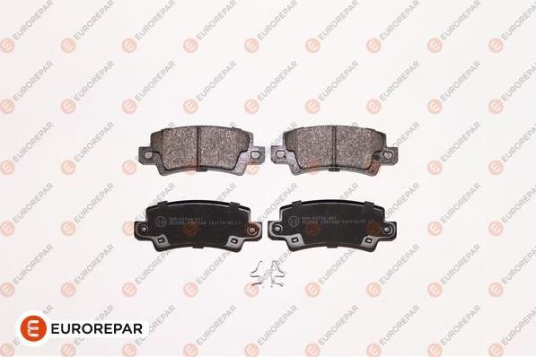 EUROREPAR 1617269480 - Bremžu uzliku kompl., Disku bremzes www.autospares.lv