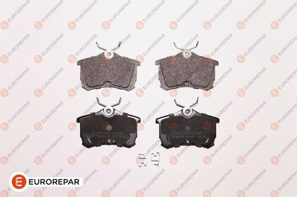 EUROREPAR 1617269680 - Brake Pad Set, disc brake www.autospares.lv